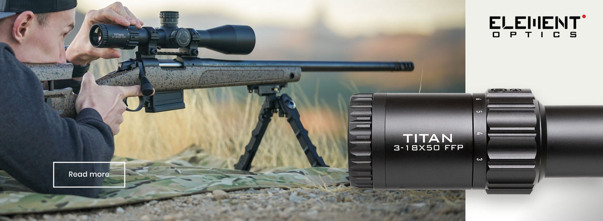 Element Optics Titan 3-18x50