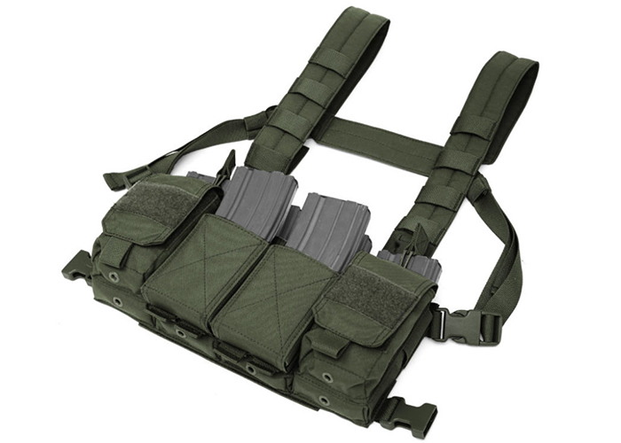 JÄGER Assault System Chest Rig Chest Rig Warrior Assault Systems Pathfinder OD Green