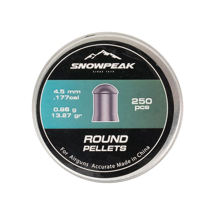 Airgun Pellets Snowpeak Max Heavy Round 4.5 mm 13.27 grain