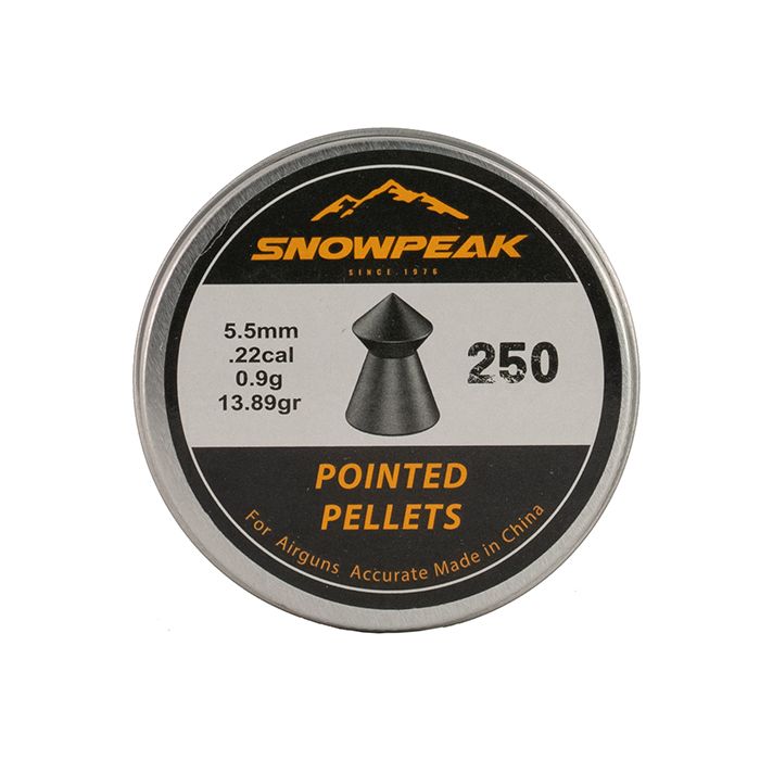Airgun Pellets Snowpeak Pointed 5.5 mm 13.89 grain