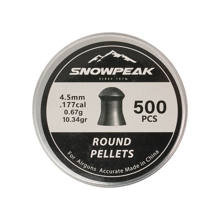 Airgun Pellets Snowpeak Round Heavy 4.5 mm 10.34 grain
