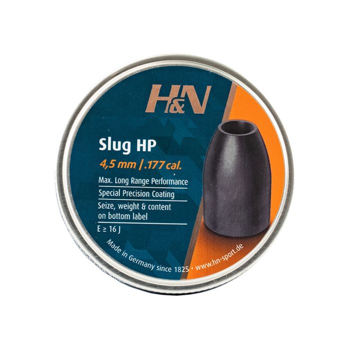 Airgun Slugs H&N 4.51 mm HP 13 grain (.1775)