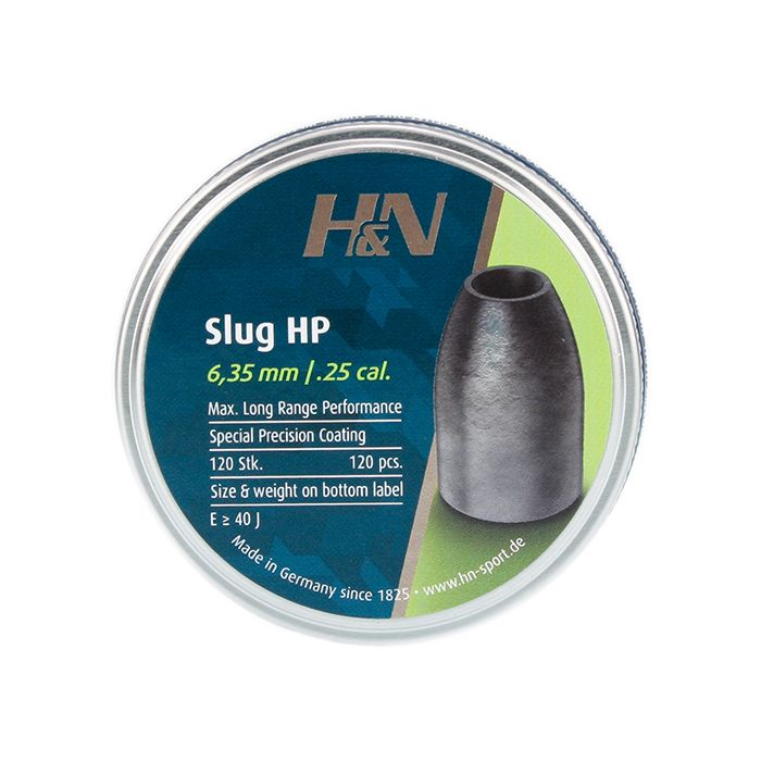 Airgun Slugs H&N 6.35 mm HP 30 grain (.250)