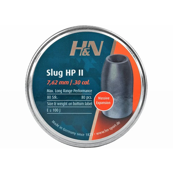 Airgun Slugs H&N 7.62 mm HP II 54 grain (.301)