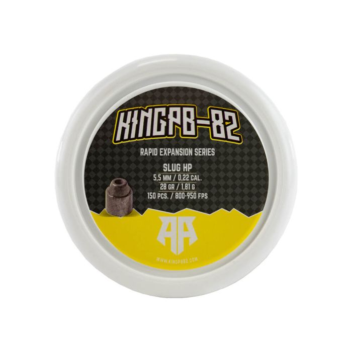Airgun Slugs KingPB-82 5.5 mm Rapid Expansion HP 28 grain (.217)