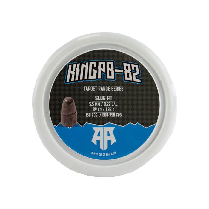 Airgun Slugs KingPB-82 5.5 mm Target Range RT 29 grain (.217)