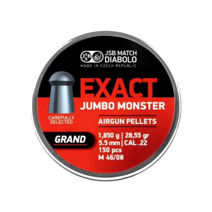 Airgun Pellets JSB Jumbo Exact Monster Grand 5.52 mm 28.55 grain