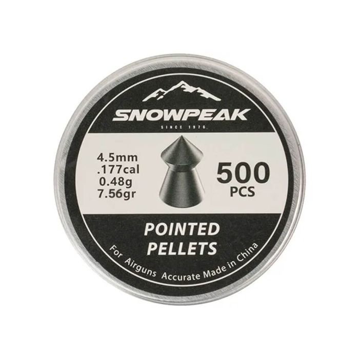 Airgun Pellets Snowpeak Pointed 4.5 mm 7.56 grain