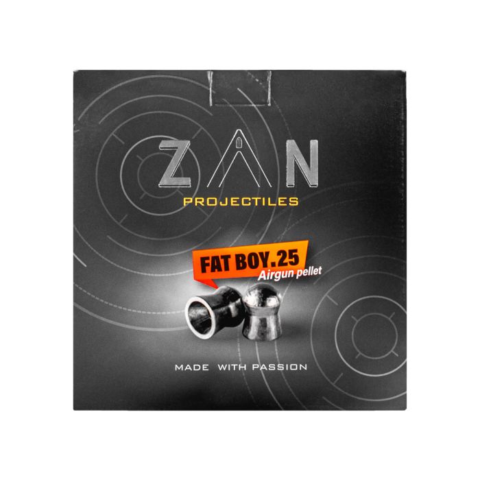 Airgun Pellets ZAN Projectiles Fat Boy 6.35 mm 31.5 grain 