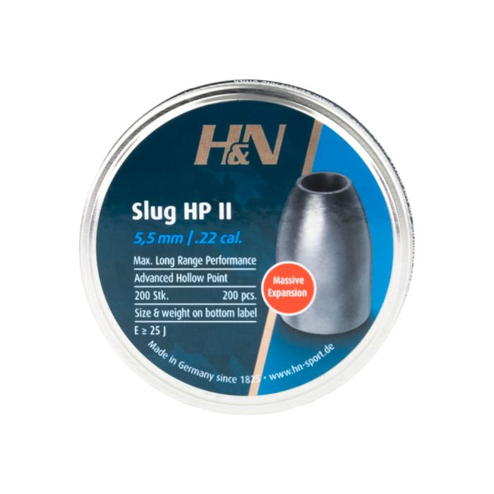 Airgun Slugs H&N 5.5 mm HP II 30 grain (.217)