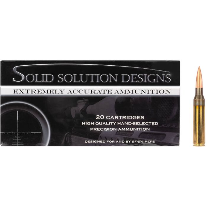 Ammunition SSD Pandora .338 Lapua Magnum Solid 245 grain