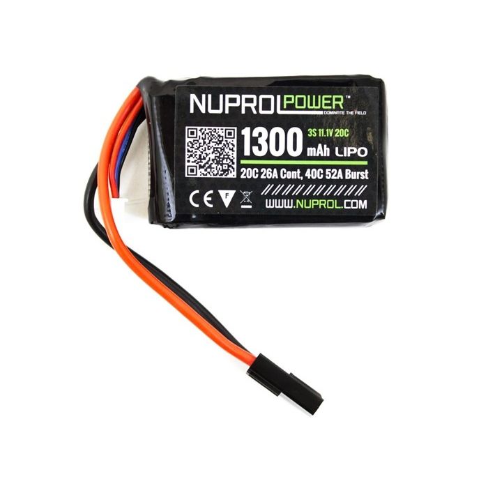 Battery Nuprol LiPo 11.1v 1300mAh Peq Micro