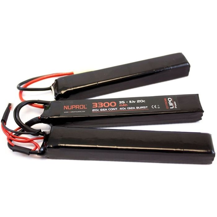 Battery Nuprol LiPo 11.1v 3300mAh Nunchuck