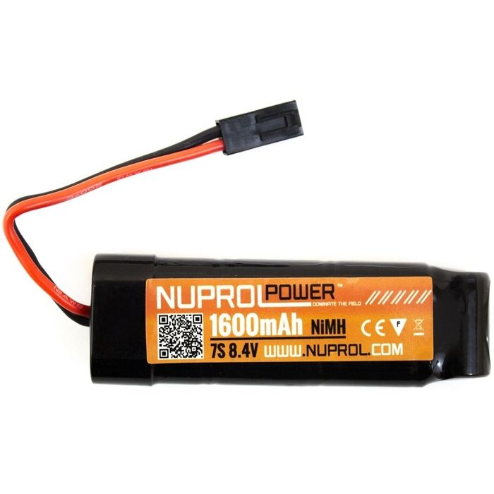 Battery Nuprol NiMH 8.4v 1600mAh Small