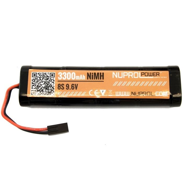 Battery Nuprol NiMH 9.6v 3300mAh Large