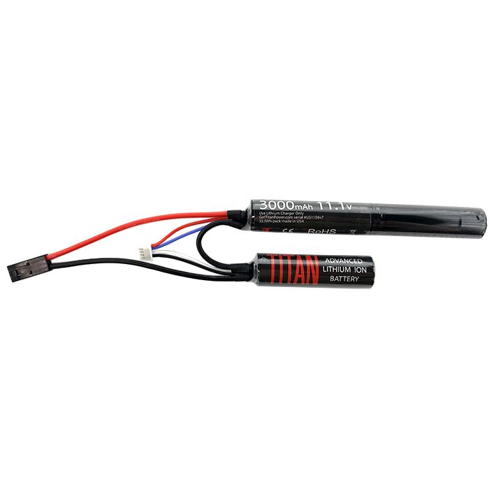 Battery Titan Li-ion 11.1V 3000mAh Nunchuck Mini-Tamiya