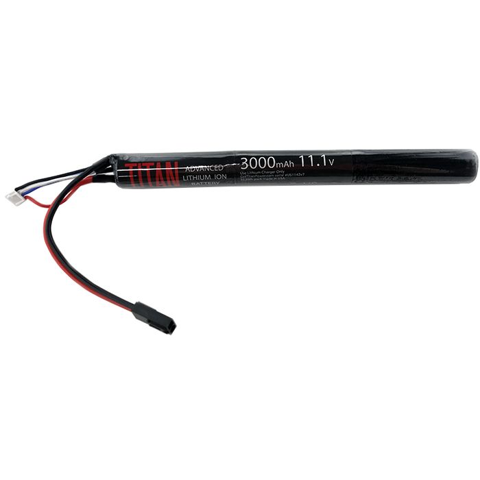 Battery Titan Li-ion 11.1V 3000mAh Stick Mini-Tamiya