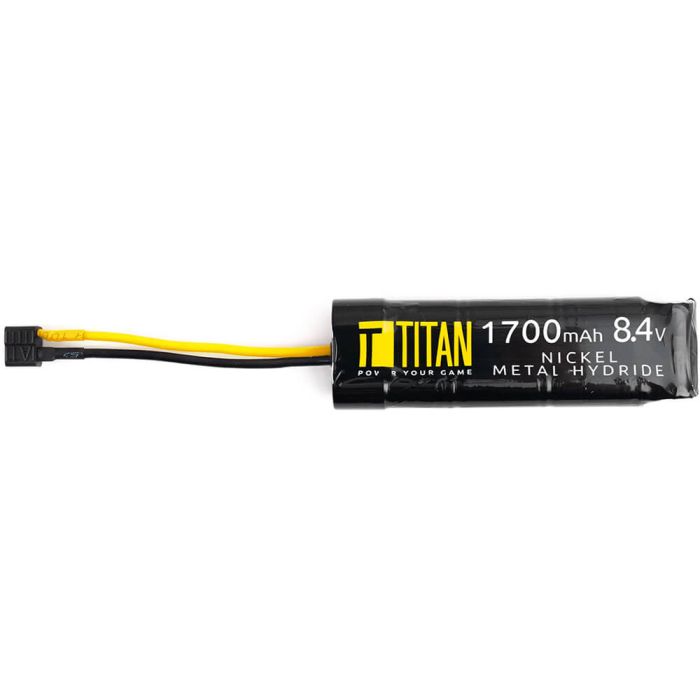 Battery Titan Ni-Mh 8.4V 1700mAh Brick T-Plug Deans