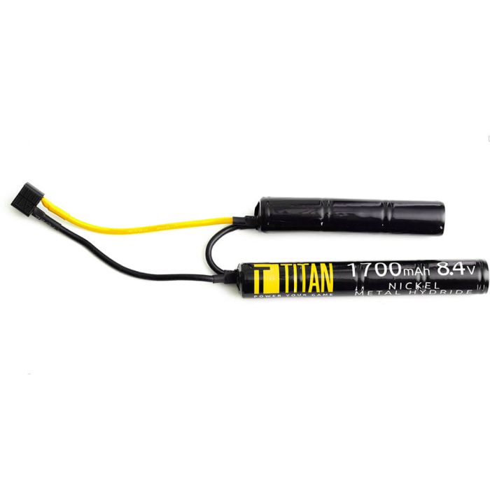 Battery Titan Ni-Mh 8.4V 1700mAh Nunchuck T-Plug Deans
