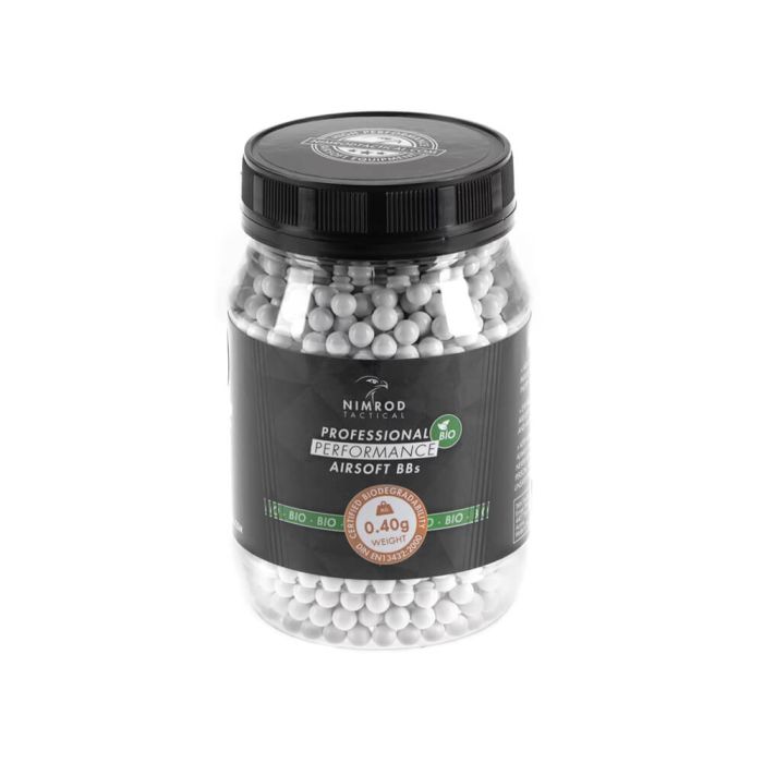 BB's Nimrod Professional Performance Bio 0.40 White 2000 pcs