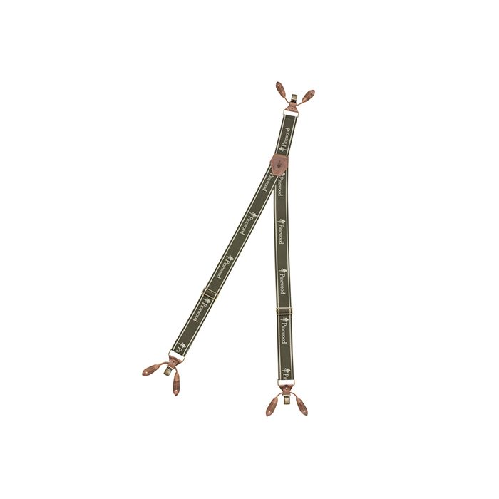 Braces Pinewood Logo 2.0 Olive Green