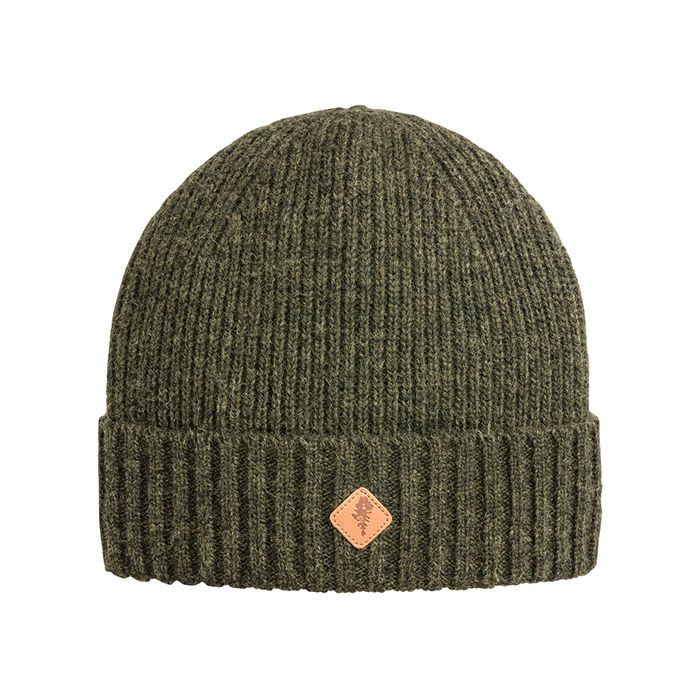 Cap Pinewood Wool Mossgreen Melange