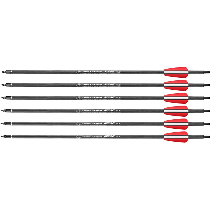 Crossbow Bolts Ek Archery Siege Carbon 15.5"