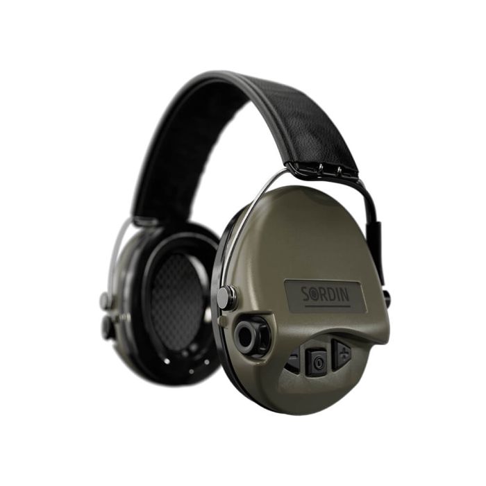 Ear Defender Sordin Supreme Pro Leather Green