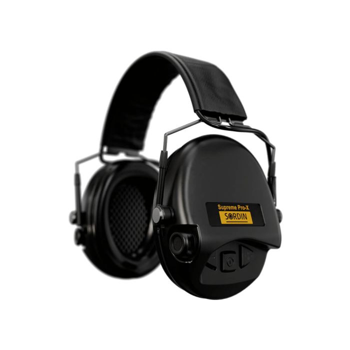 Ear Defender Sordin Supreme Pro X Slim Black