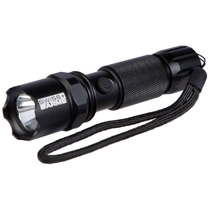 Flashlight Swiss Arms Rechargeable Green Light