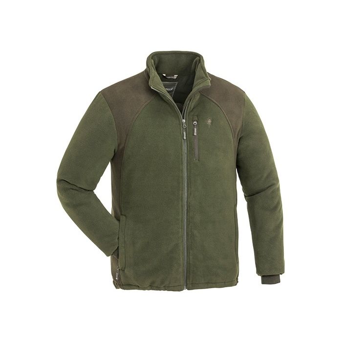 Fleece Vest Pinewood Harrie Green/Mocha Brown