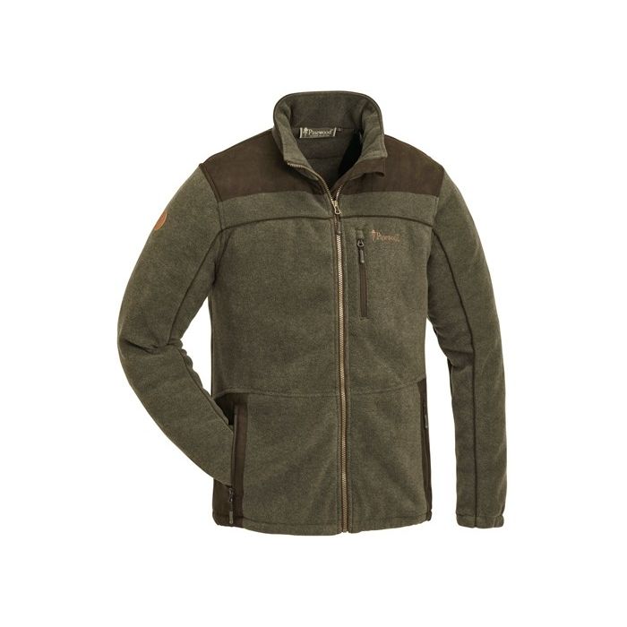 Fleece Vest Pinewood Prestwick Exclusive Suede Brown/Olive
