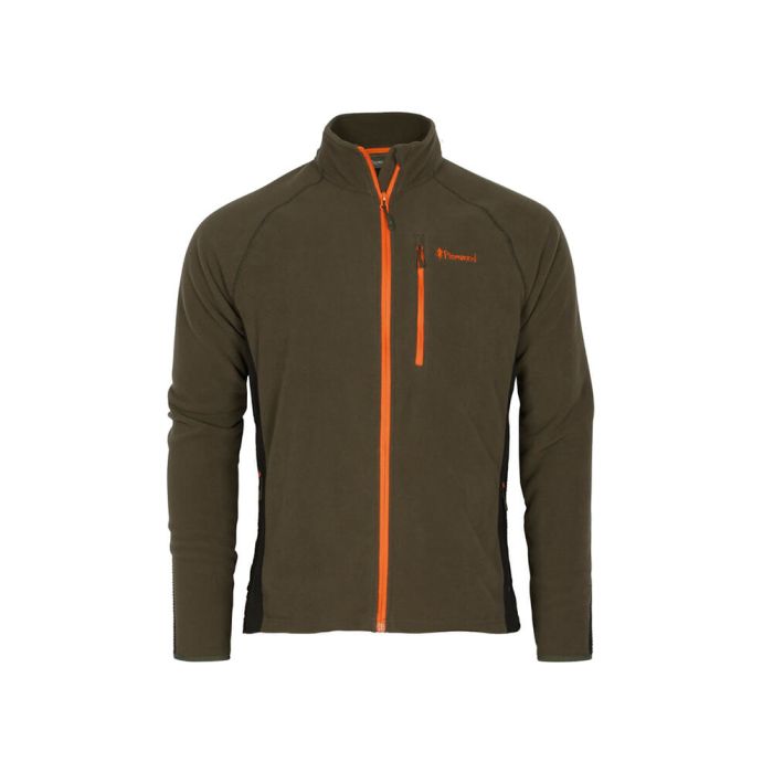 Fleece Vest Pinewood Air Vent Dark Olive Green