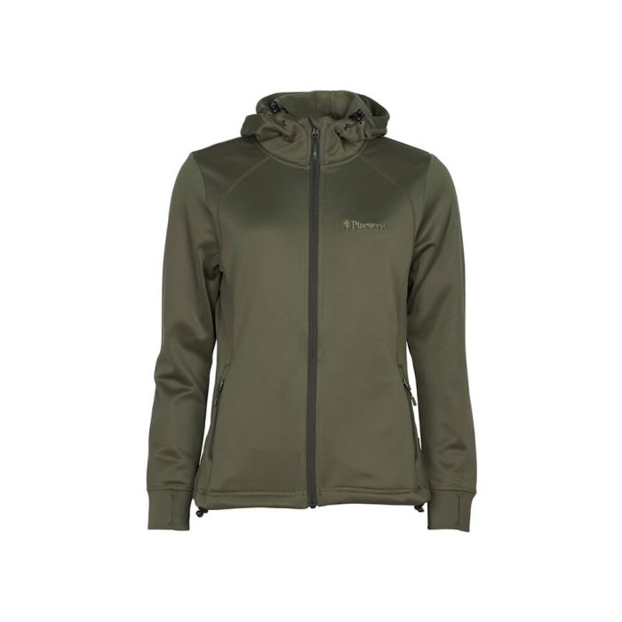 Fleece Vest Pinewood Finnveden Hoodie Ladies Olive