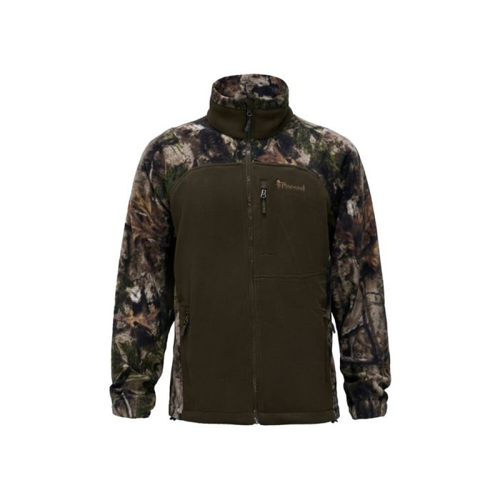 Fleece Vest Pinewood Oviken - Atera Camou/Hunting Green