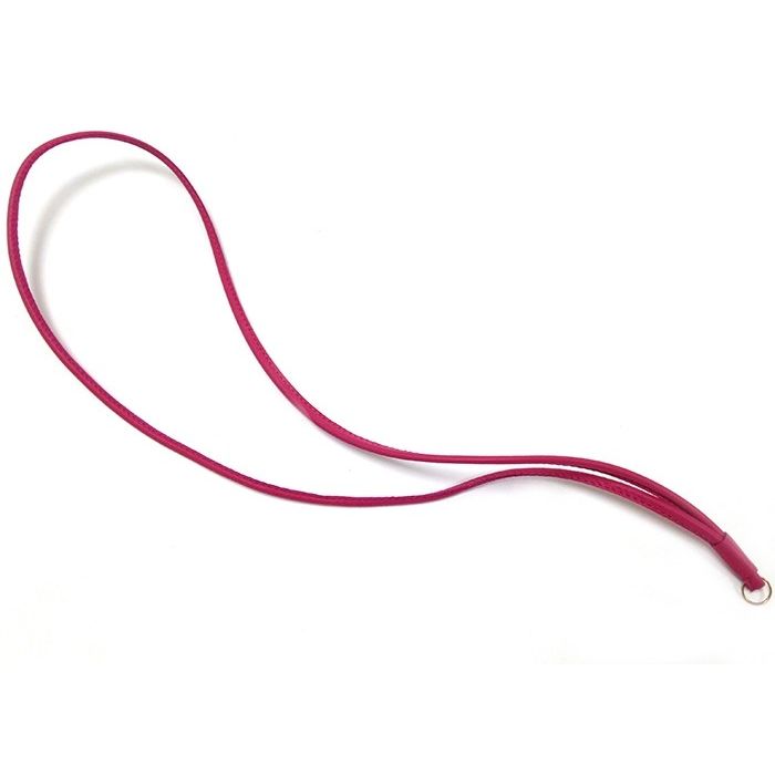 Dog Whistle Cord Acme Leather Luxe Fuchsia