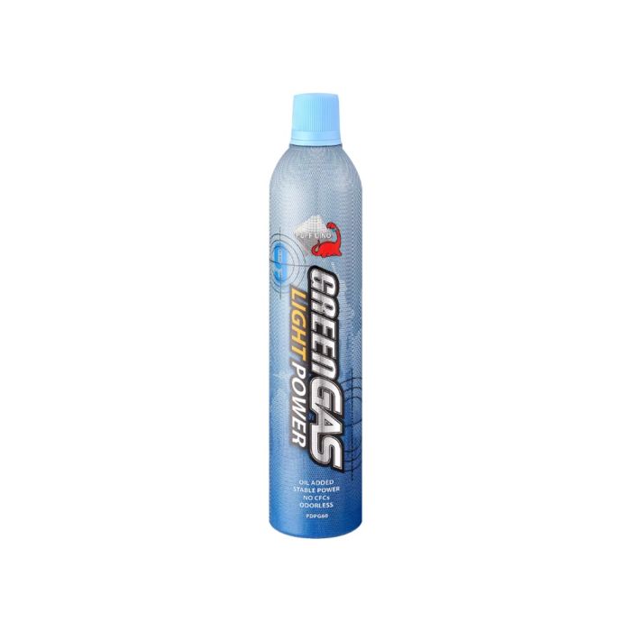 Puff Dino Light Airsoftgas 600 ml Gesmeerd