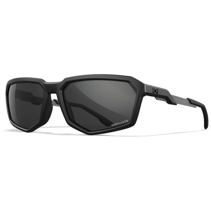 Glasses Wiley X Recon - Captivate Grey Lenses - Matte Black Frame