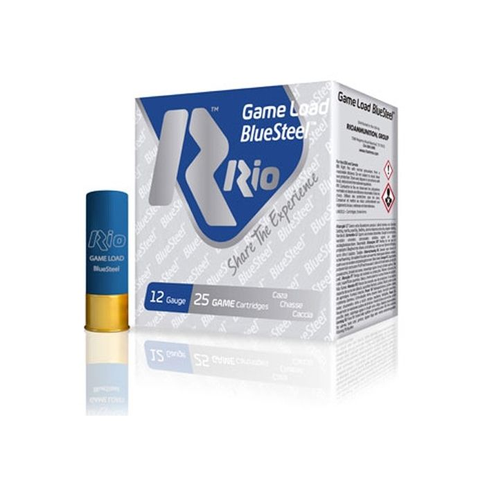 Shotgun Ammo Rio Game Load BlueSteel cal. 12 28 grams