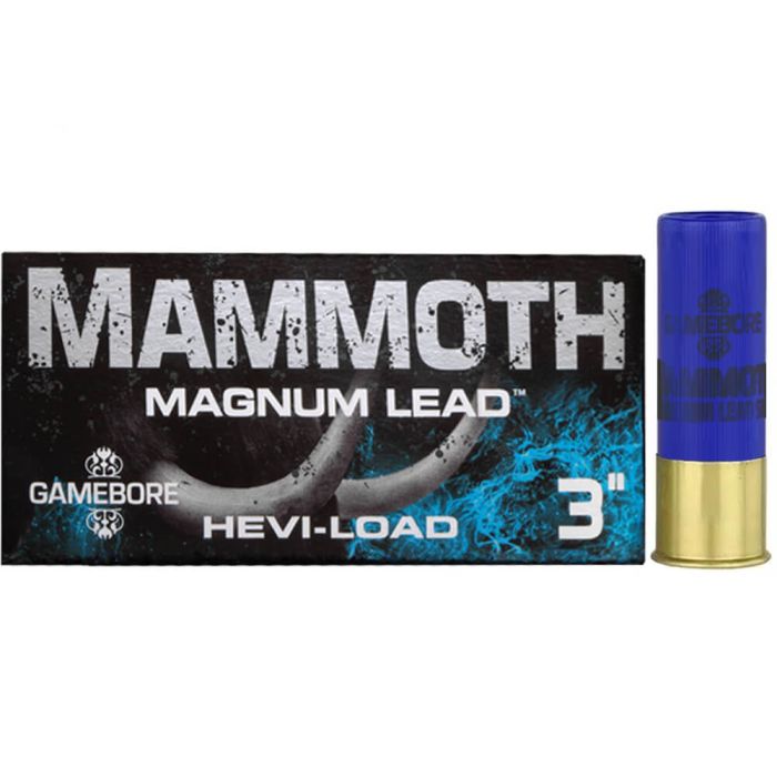 Shotgun Ammo Gamebore Steel Shot Mammoth Magnum cal. 12 36 gram