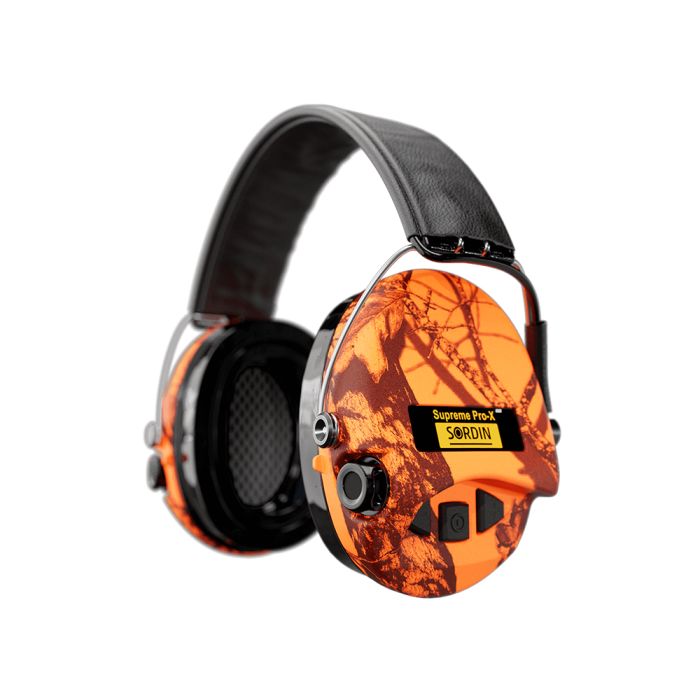 Ear Defender Sordin Supreme Pro X LED Leather Blaze