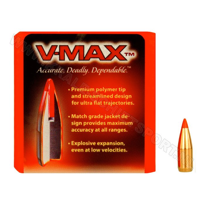 Bullets Hornady .224 V-max 50 grain