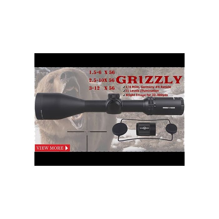 Vector Optics Grizzly 3-12x56 Rifle Scope