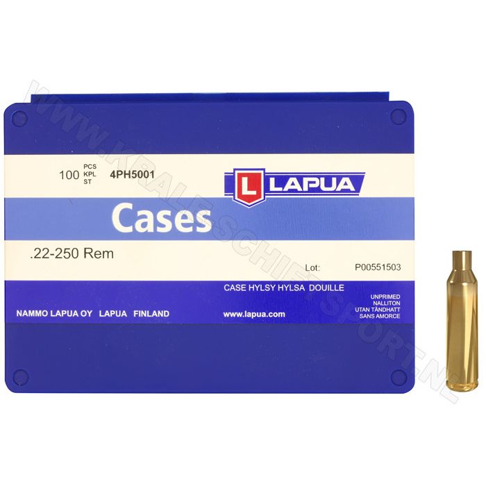 Cases Lapua .22-250 Rem.