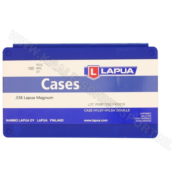 Cases Lapua .338 Lapua Magnum