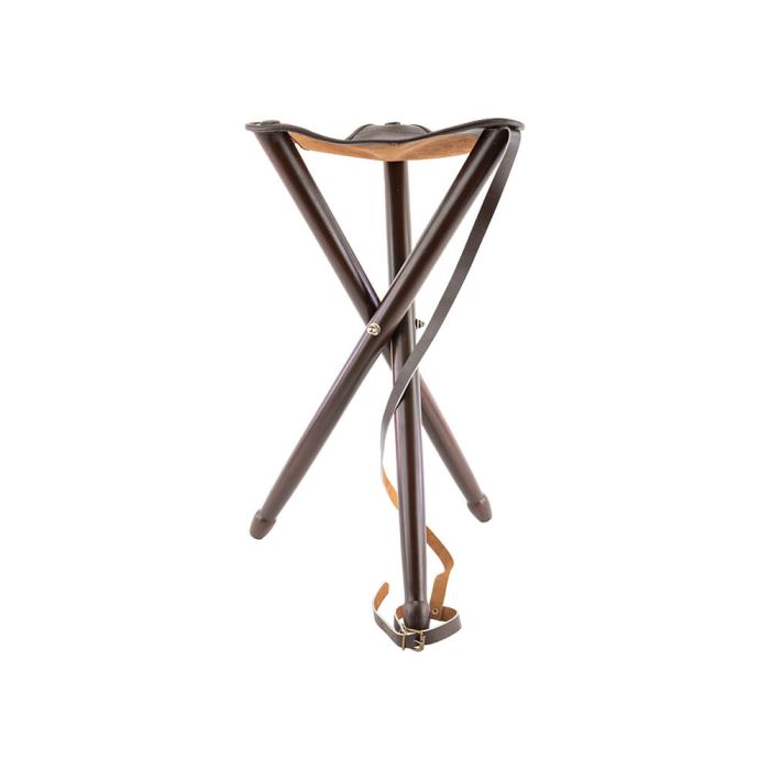 Hunting Stool Wood 3-legged 60 cm