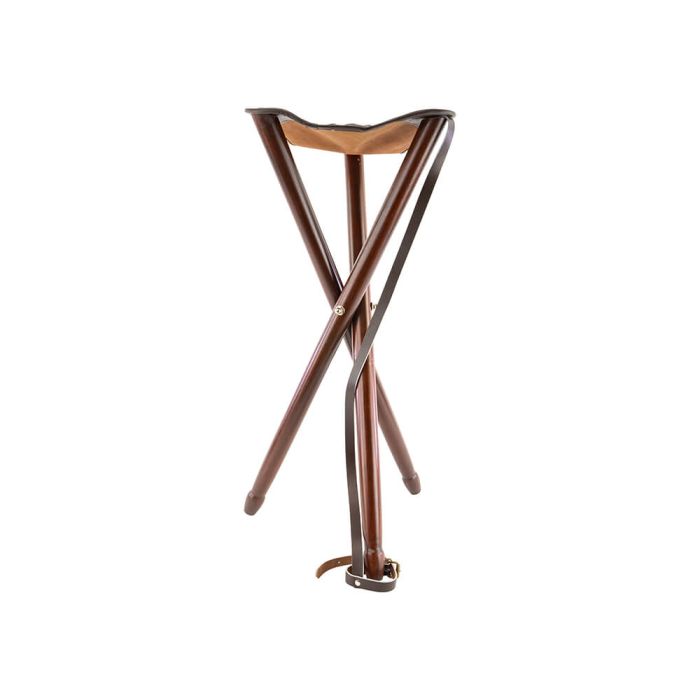 Hunting Stool Wood 3-legged 70 cm