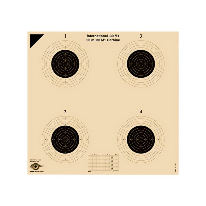 International .30 M1 Carabine target 50 m 5461 55x55