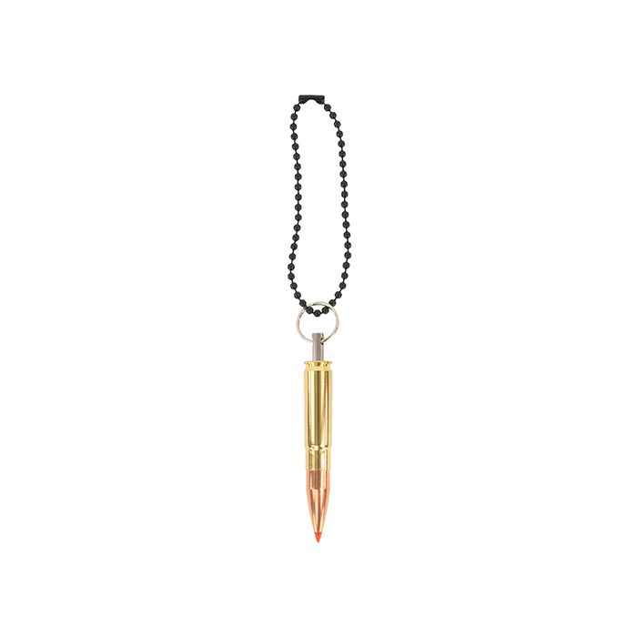Bullet Keychain Copper & Brass .300 AAC Blackout Red Spark