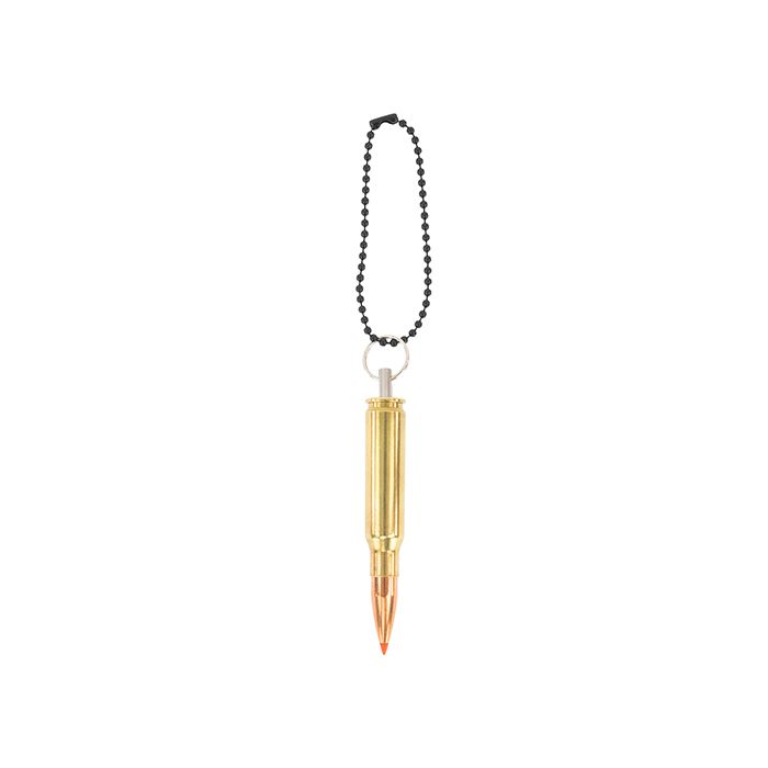 Bullet Keychain Copper & Brass .308 Winchester Red Spark